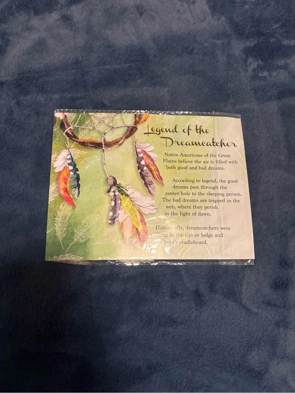 Brown Feather Dreamcatcher for Kids - Decorative Accessory